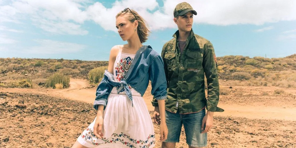 Vatromet boja i printova za SUPERDRY - kolekcija za proleće/leto 2019