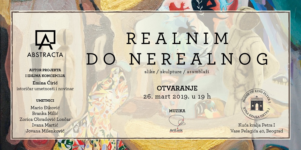 Izložba „Realnim do nerealnog“ – Abstracta 26. marta