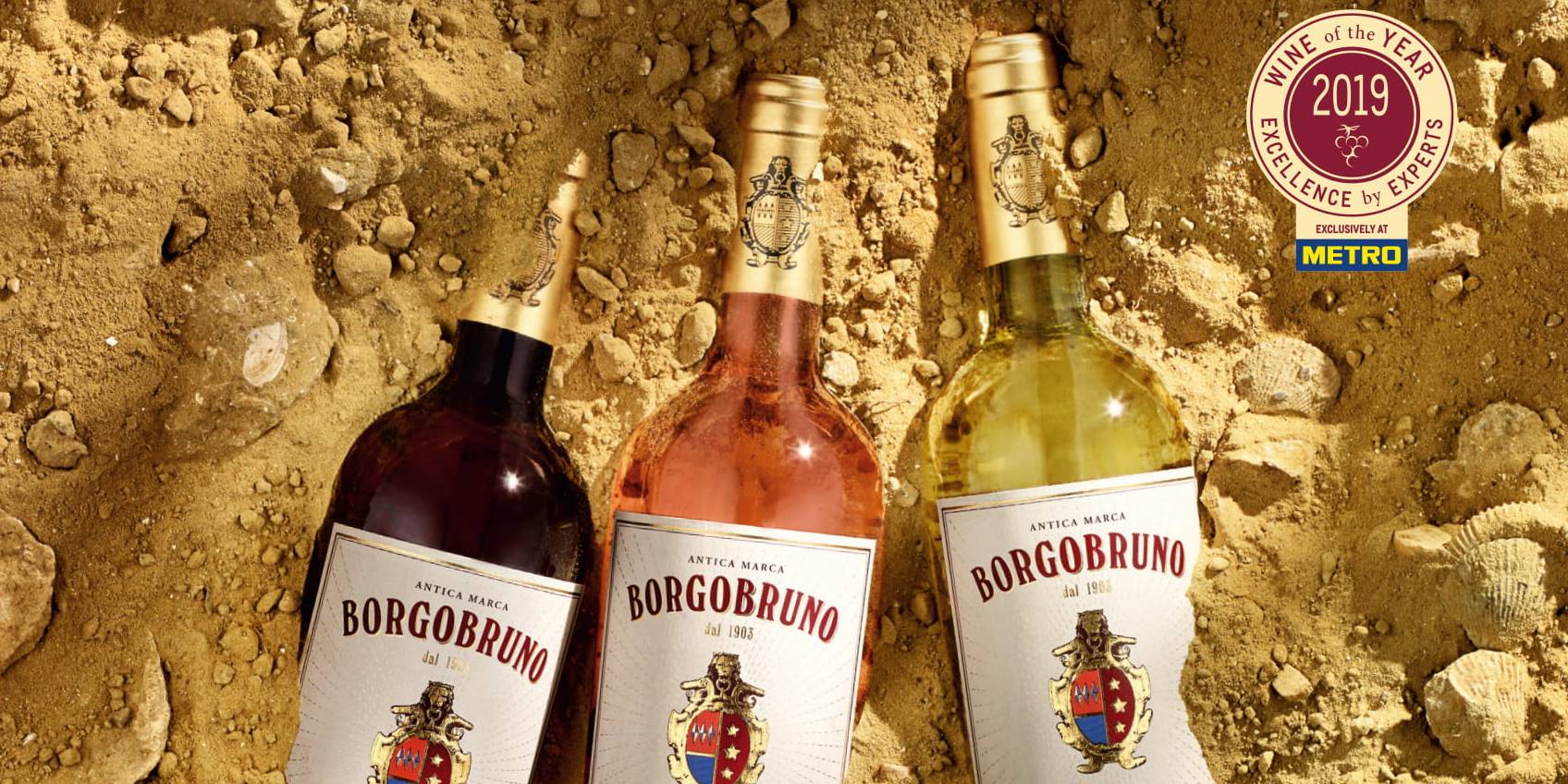 Borgobruno: Metro vino godine