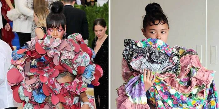 Devetogodišnja devojčica se maskira u poznate dame na urnebesan način