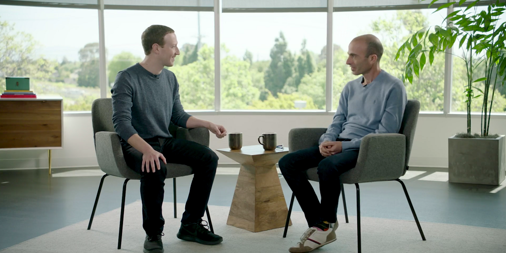 Evo o čemu su razgovarali Mark Zakerberg i Juval Noa Harari