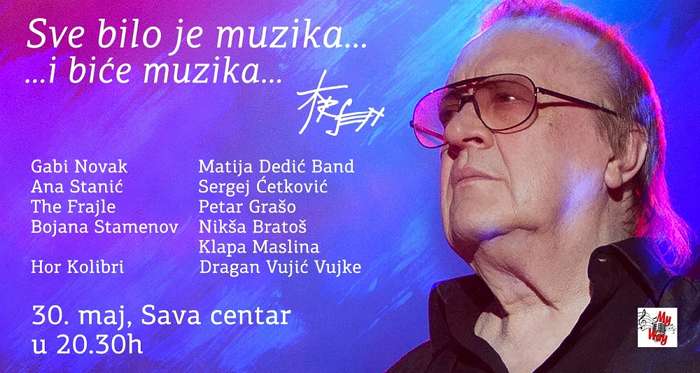 Koncert posvećen Arsenu Dediću 30. maja u Sava centru