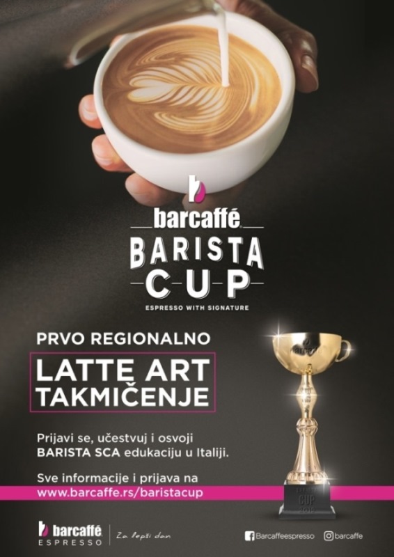 Plakat za Barcaffé Barista Cup