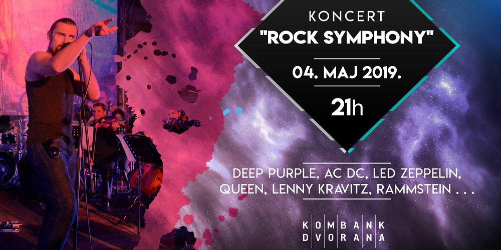 „Rock Symphony” iz Bitolja 4. maja u Kombank dvorani – delimo ulaznice