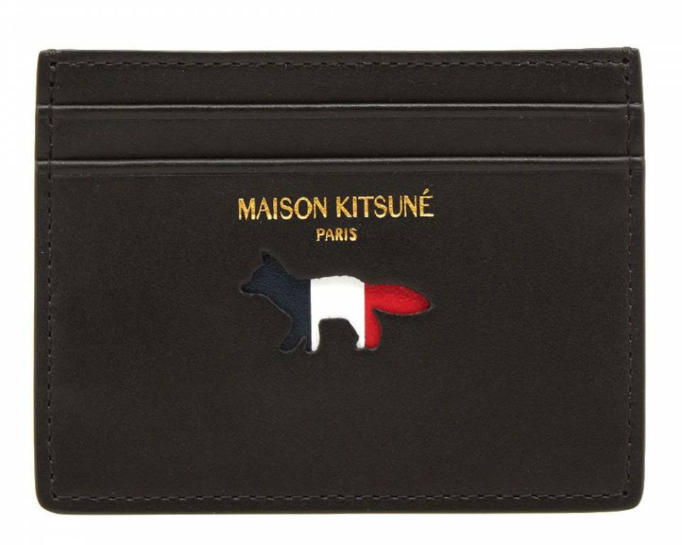 Maison Kitsuné kožni novčanik za kreditne kartice