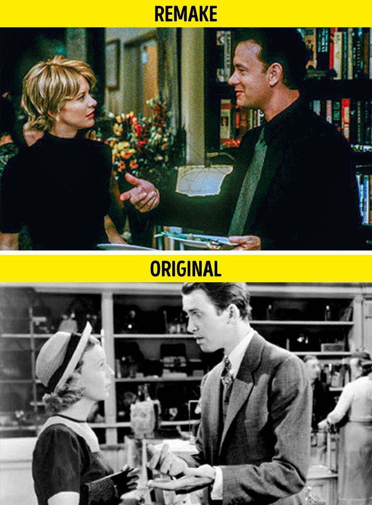 Foto: © You Got Mail/Warner Brothers / © The Shop Around the Corner/MGM
