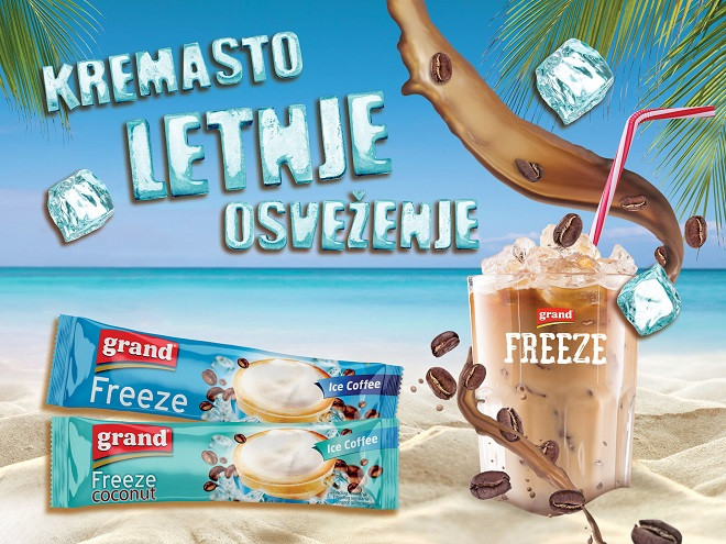 Grand Freeze je dostupan u tri sjajna ukusa – Classic, Coconut i Irish Cream