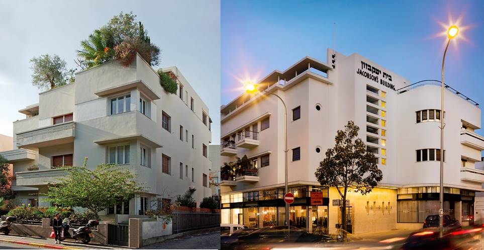 Zgrade u Bauhaus stilu u Tel Avivu