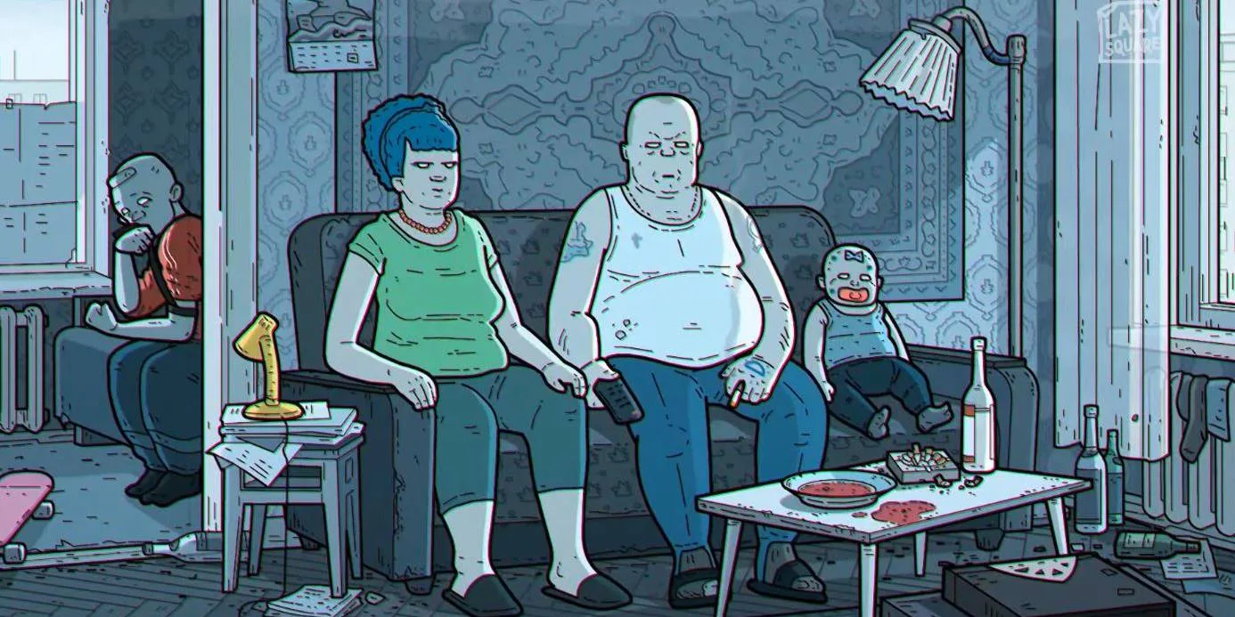 „Simpsonovi“ u stilu ruskih umetničkih filmova „Simpsonovi“ u stilu ruskih umetničkih filmova