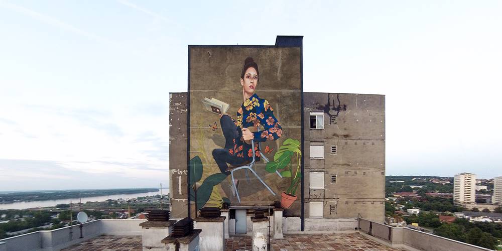 City letnja preporuka #28: Above the clouds – novi Artezov mural u Beogradu