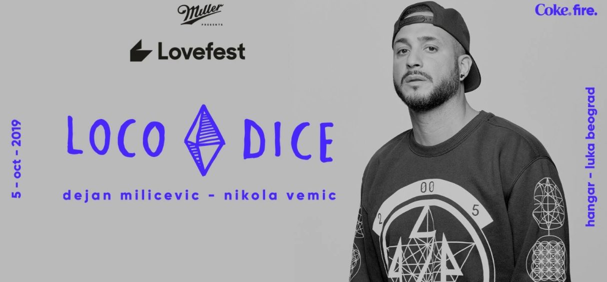 Loco Dice stiže na Lovefest Fire u Beogradu