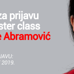 City letnja preporuka #33: Master class Marine Abramović