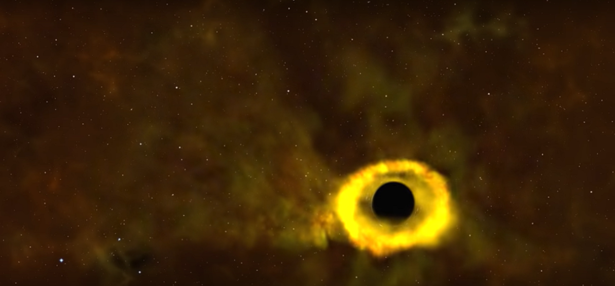 NASA zabeležila trenutak kada je crna rupa usisala zvezdu