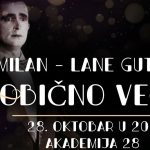 „Obično veče“, kultna predstava Milana- Laneta Gutovića, ponovo u Beogradu!
