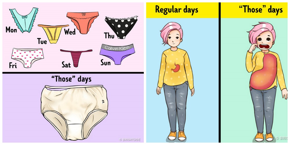 12 komičnih ilustracija žena u “onim danima”