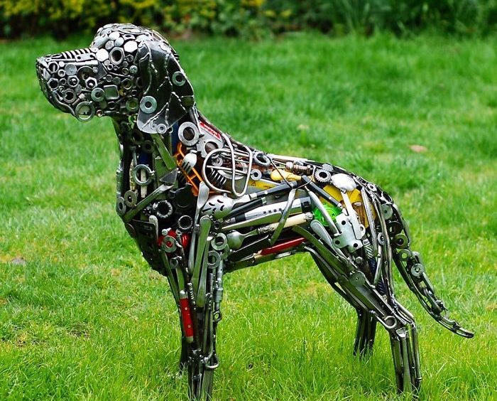 Neverovatne skulpture od recikliranih i odbačenih predmeta