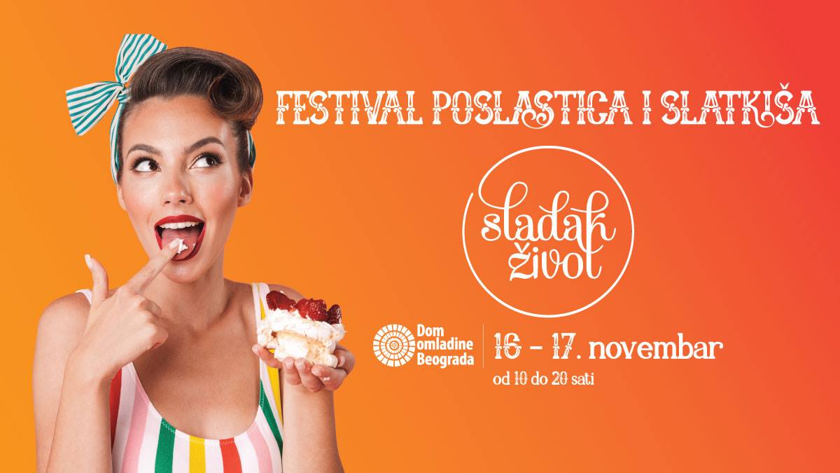Festival poslastica i slatkiša u Domu omladine Beograda