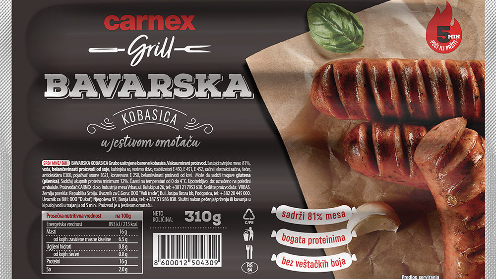 Carnex kobasice: Ukus koji se pamti