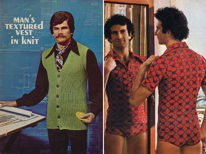 Muška moda tokom '70-ih je bila u najmanju ruku diskutabilna