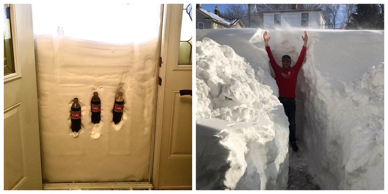Evo kako je u Kanadi zatrpanoj snegom