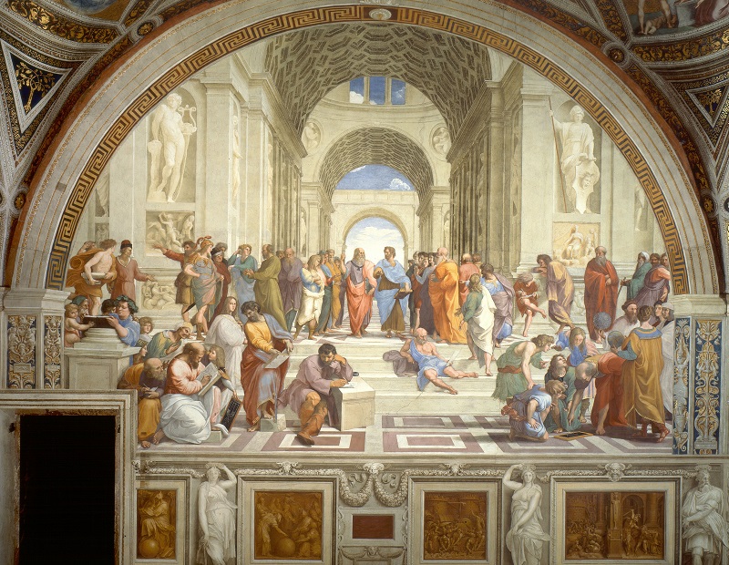 Ko se krije na Rafaelovoj fresci „Atinska škola“?