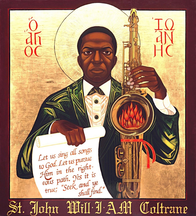 Džez saksofonista kao svetac pravoslavne crkve
