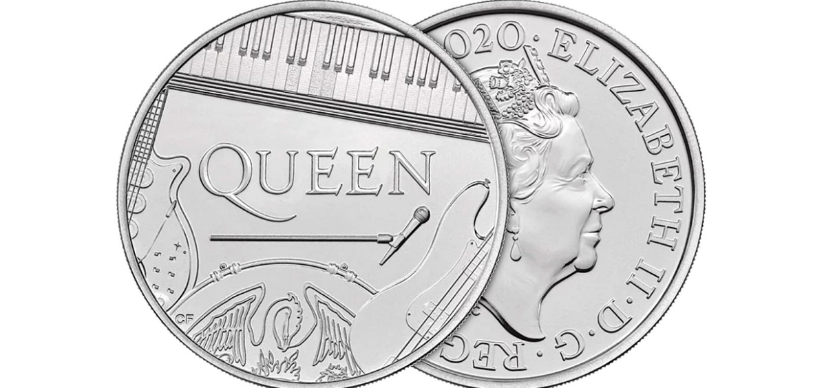 „Queen“ je prva grupa koja je dobila svoju kovanicu u Velikoj Britaniji