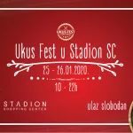 „Ukus fest“ u Shopping Centru „Stadion” u subotu 25. i u nedelju 26. januara 2020.