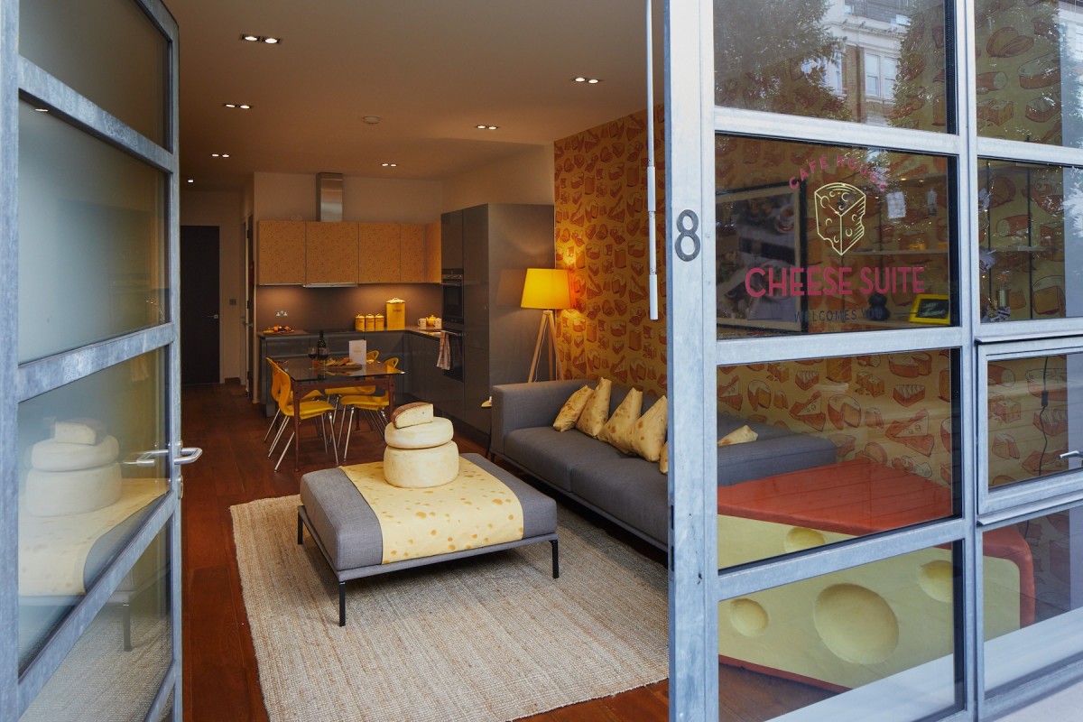 U Londonu je otvoren apartman u kome je sve u znaku sira