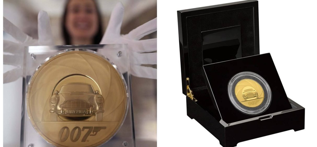Džejms Bond dobija kovanice u čast 25. filma