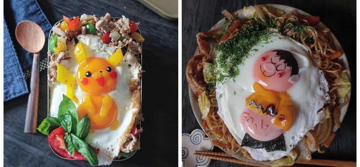 Ova majka iz Japana pravi kreativne doručke od prženih jaja
