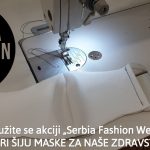 „Serbia Fashion Week“ okupio domaće kreatore u akciji „Maske za naše zdravstvene radnike“