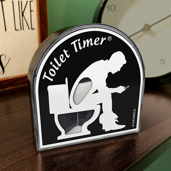 Prodaje se peščani sat za sve one koji imaju običaj da zaglave u WC-u