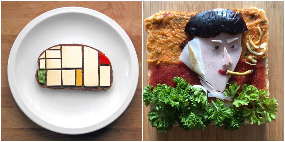 Tviteraši objavljuju slike sendviča koji podsećaju na remek-dela slikarstva