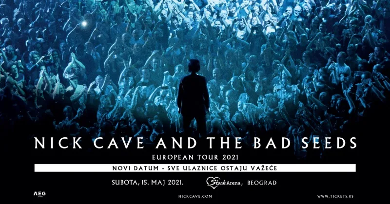 Novi datum za beogradski koncert Nick Cave and The Bad Seeds