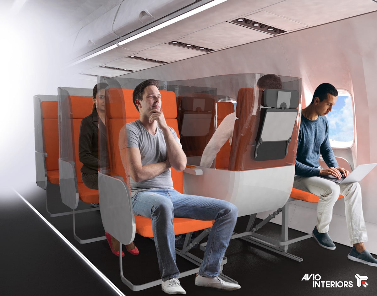 Ovako bi mogla da izgledaju sedišta u avionima nakon pandemije korona virusa