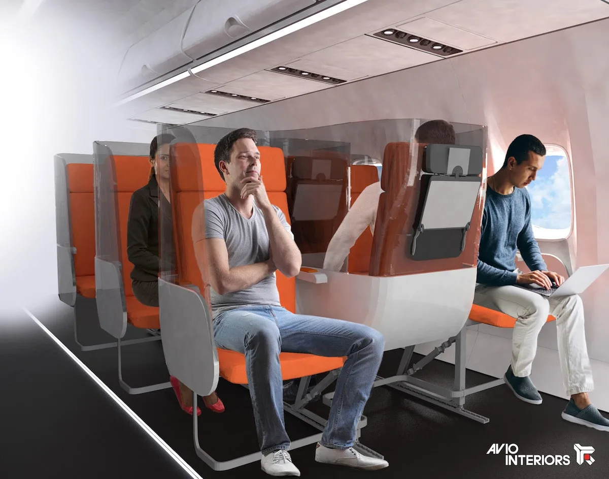 Ovako bi mogla da izgledaju sedišta u avionima nakon pandemije korona virusa