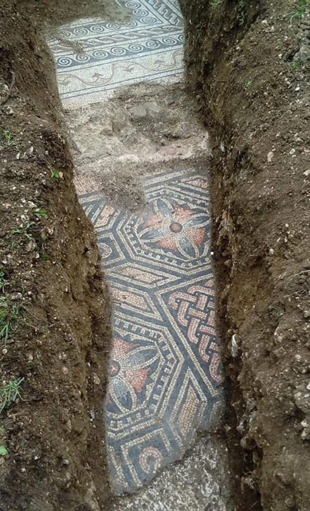 U okolini Verone je otkriven dobro očuvani mozaik iz doba Rimskog carstva