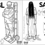 Ilustrator je napravio instrukcije u IKEA stilu za pravljenje likova iz horor filmova