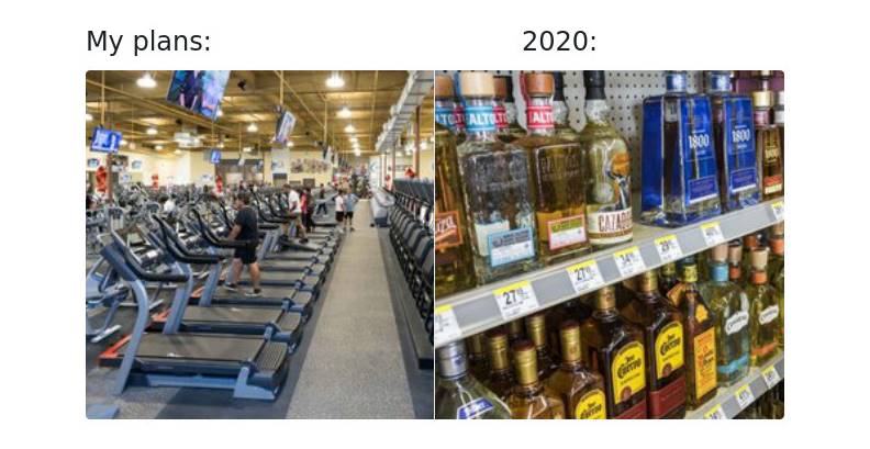 Planovi za 2020. i realnost: Tviteraši urnebesnim uporednim slikama ilustruju razočaranje ovom godinom