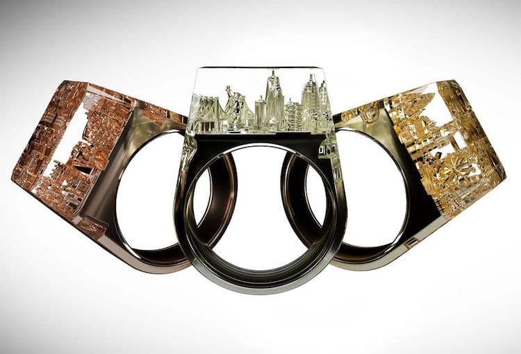 Prstenje inspirisano arhitekturom svetskih metropola