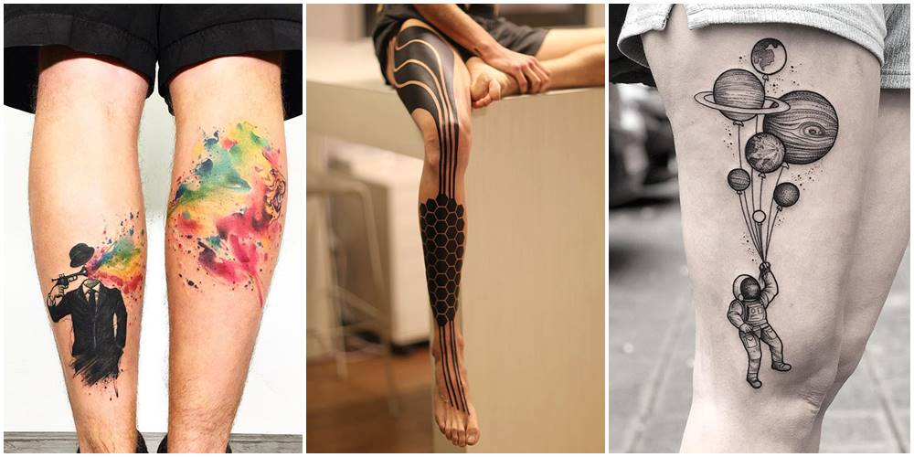 Epske tetovaže na nogama