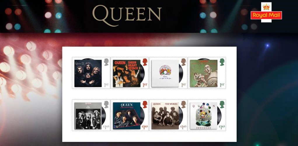 Grupa Queen pojaviće se na poštanskim markicama