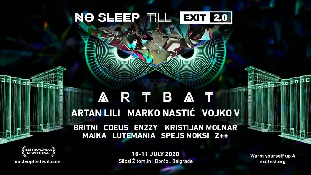 NO SLEEP: Zagrevanje za EXIT na Dorćolu
