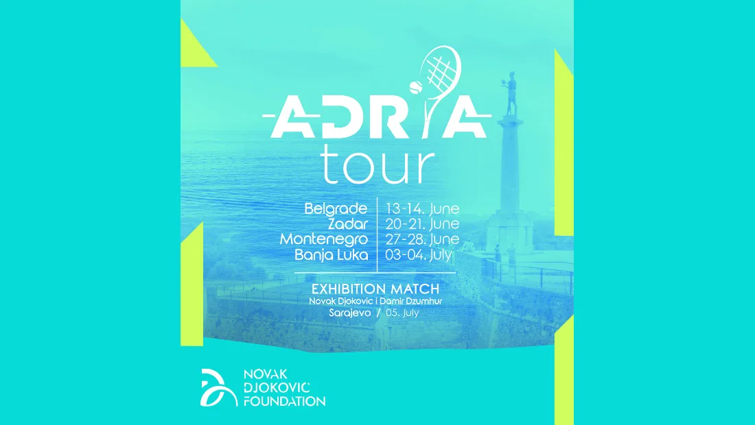 Novak okuplja vrhunske teniske asove na regionalnom „Adria Tour“-u