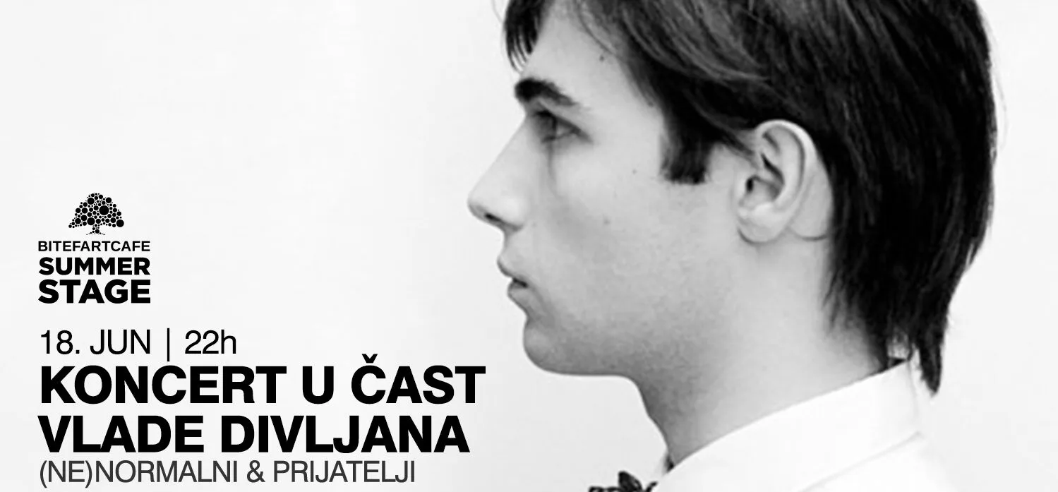 Koncert sastava (ne)normalni u čast Vlade Divljana na letnjoj pozornici Bitefa