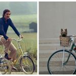 Retro fotografije poznatih na biciklu