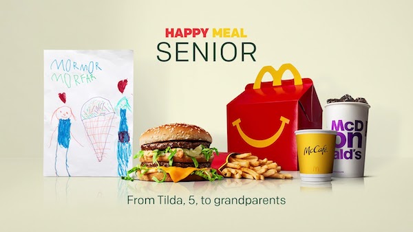 McDonald’s restorani u Švedskoj su počeli da prave Happy Meal obroke za penzionere