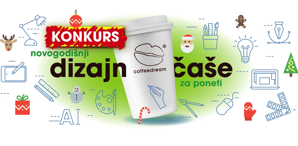 Coffeedream konkurs za talentovane kreativce i dizajnere