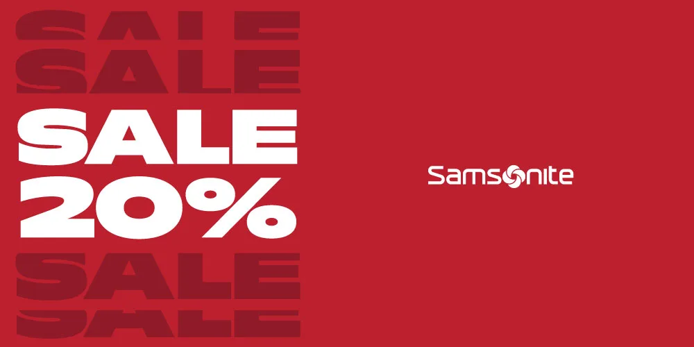 Samsonite: Putni i casual program na popustu 20%